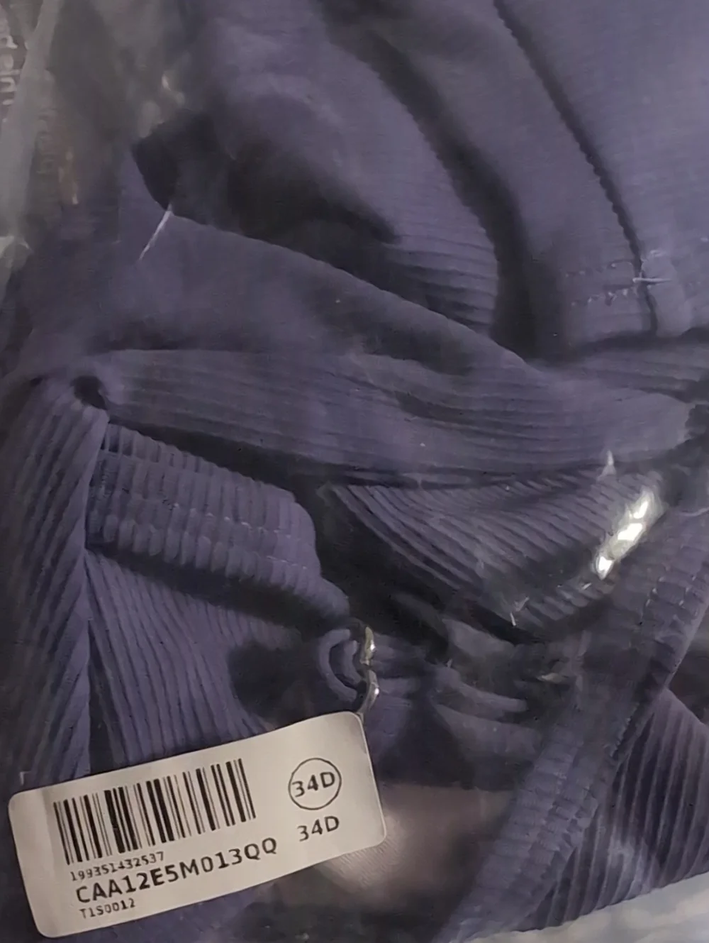 Cupshe Snapshot Moment Purple One-Piece Swimsuit- 34D